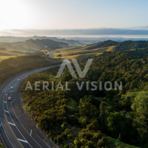 Bull’s Gorge Sunrise - Aerial Vision Stock Imagery