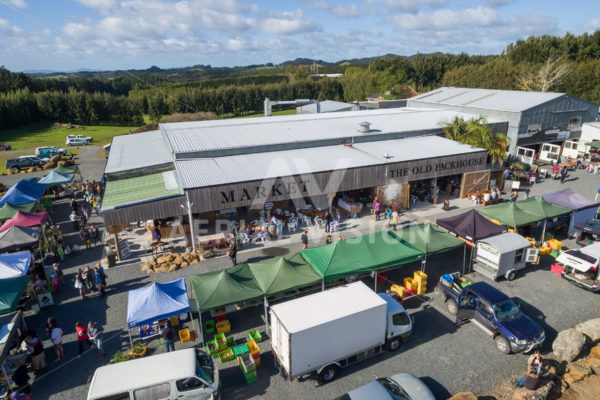 Old Packhouse Market - Aerial Vision Stock Imagery