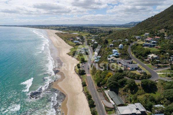 Ahipara, 90 Mile Beach - Aerial Vision Stock Imagery