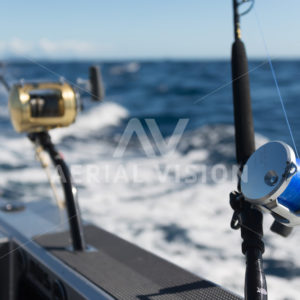 Bay of Islands Game Fishing - Aerial Vision Stock Imagery