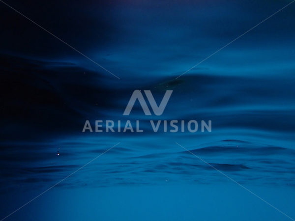 Deep Underwater Blue - Aerial Vision Stock Imagery