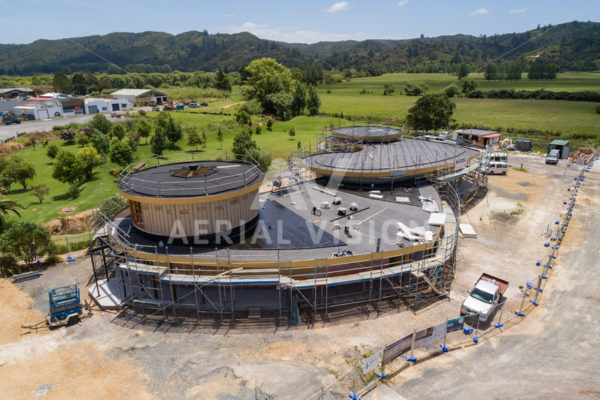 Kawakawa Te Hononga Construction - Aerial Vision Stock Imagery