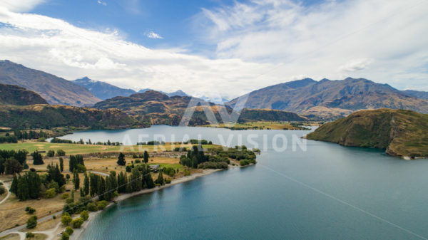 Lake Wanaka - Aerial Vision Stock Imagery