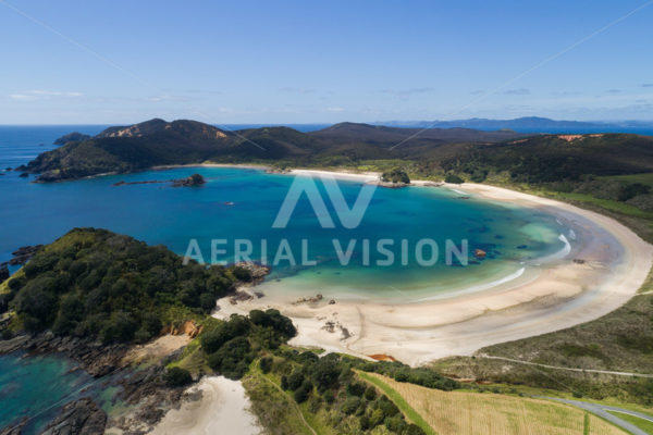 Matai Bay - Aerial Vision Stock Imagery