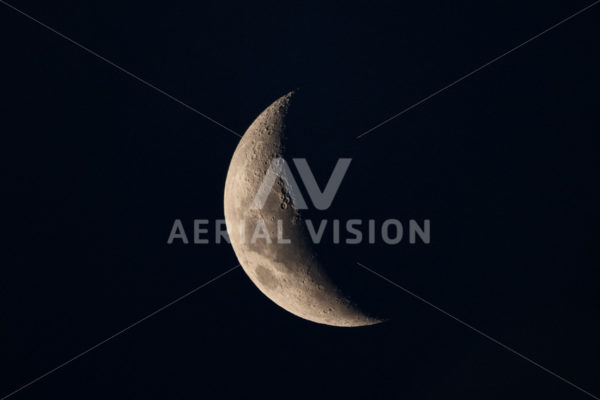 Moon - Aerial Vision Stock Imagery
