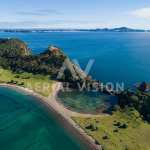 Motuarohia/Roberton Island - Aerial Vision Stock Imagery