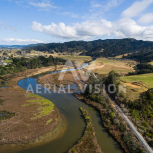 Opua Cycle Trail - Aerial Vision Stock Imagery