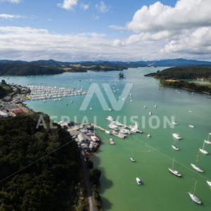 Opua Cycle Trail - Aerial Vision Stock Imagery
