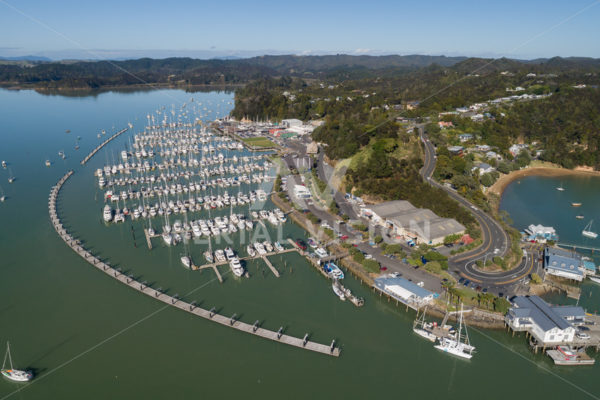 Opua Marina - Aerial Vision Stock Imagery