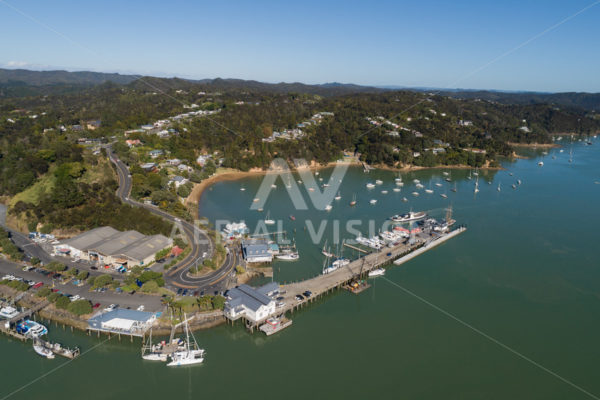 Opua Marina - Aerial Vision Stock Imagery