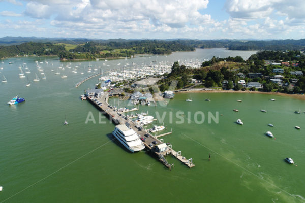Opua Marina - Aerial Vision Stock Imagery