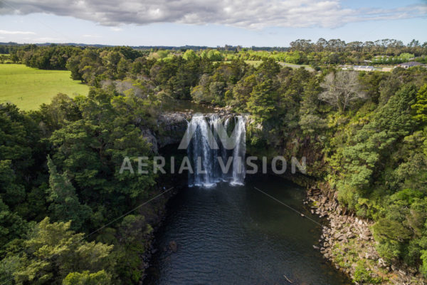 Rainbow Falls - Aerial Vision Stock Imagery