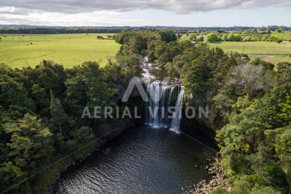 Rainbow Falls - Aerial Vision Stock Imagery
