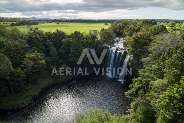Rainbow Falls - Aerial Vision Stock Imagery