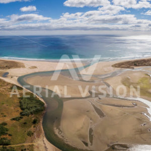 Takou Bay Panorama - Aerial Vision Stock Imagery