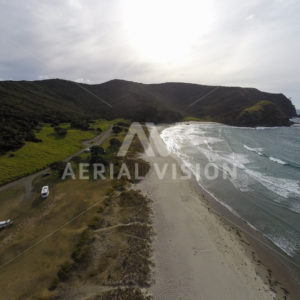 Tapotupotu Bay - Aerial Vision Stock Imagery