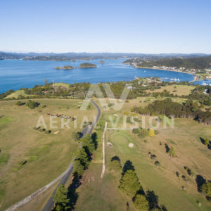 Waitangi Golf Course - Aerial Vision Stock Imagery